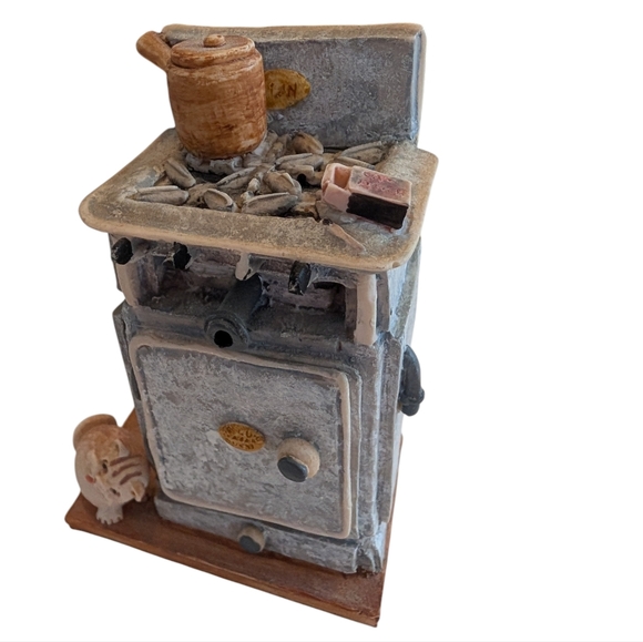 Other - Vintage Colour Box Cats Gas Stove by Peter Fagan – 1983 Hand painted In Scotland